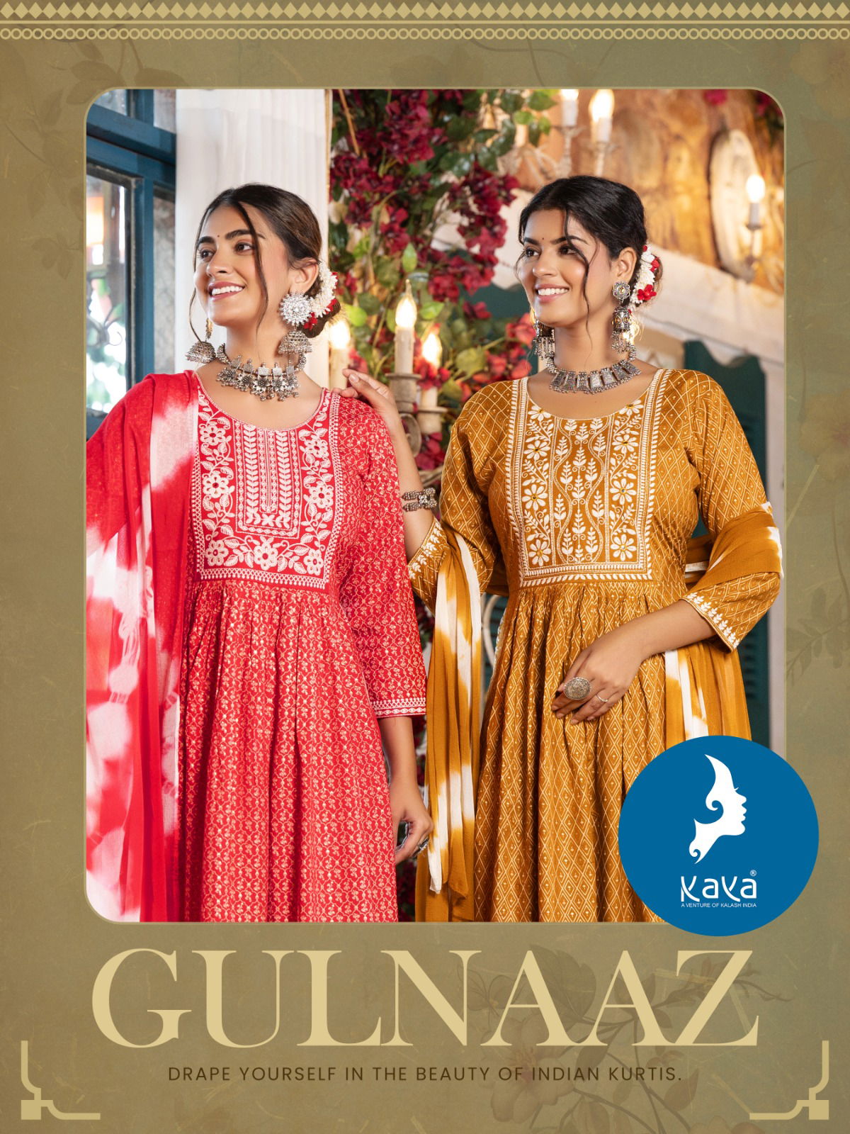 Gulnaaz By Kaya Designer Readymade Suits Catalog